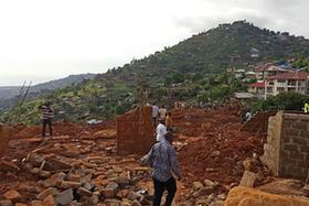塞拉利昂首都洪水和泥石流災害造成至少300人遇難