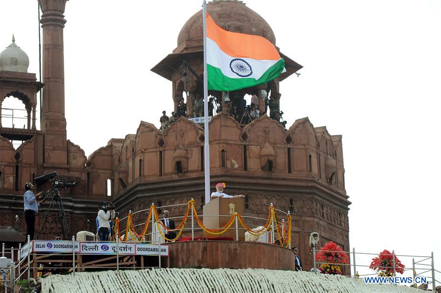 INDIA-NEW DELHI-INDEPENDENCE DAY-PM