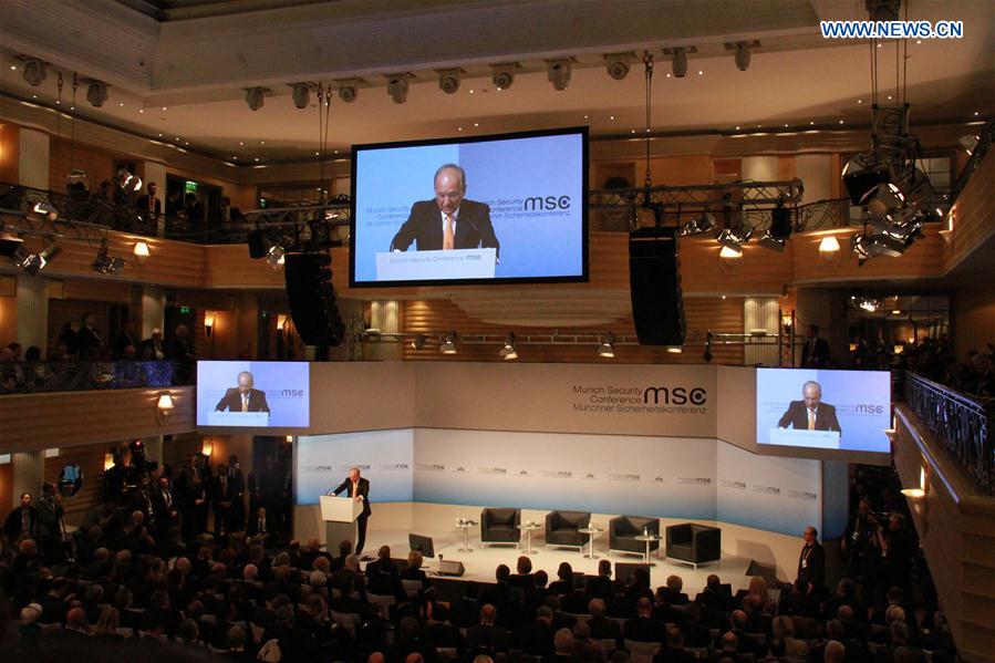 Wolfgang Ischinger, Chairman of the Munich Security Conference (MSC) speaks during the 53rd MSC in Munich, Germany, on Feb. 17, 2017.