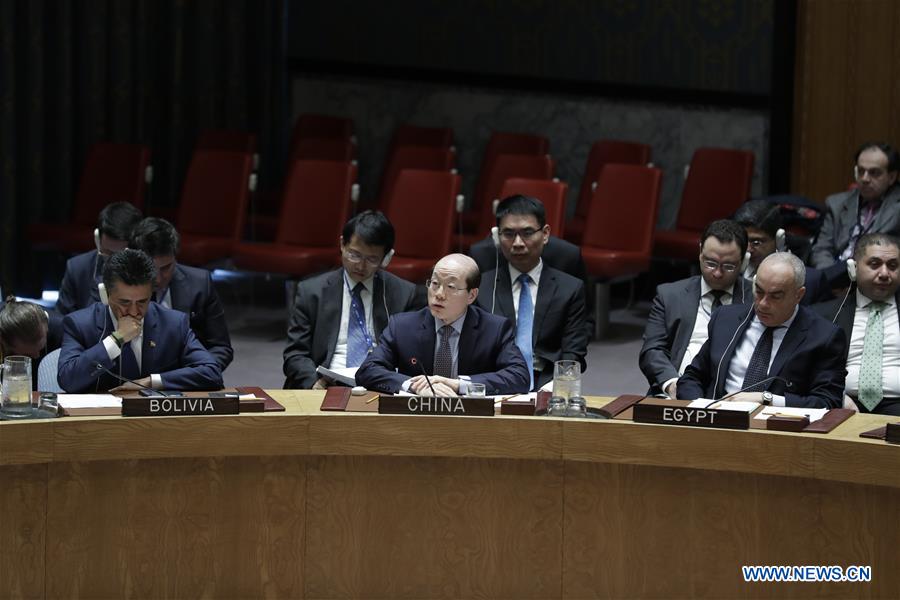 UN-SECURITY COUNCIL-SYRIA-USE OF CHEMICALS AS WEAPONS-PROBE-CHINA-SUPPORT