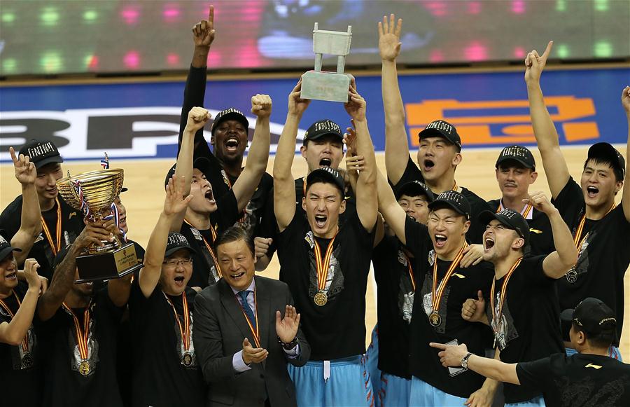 （體育）（5）籃球——CBA總決賽：新疆隊奪得冠軍