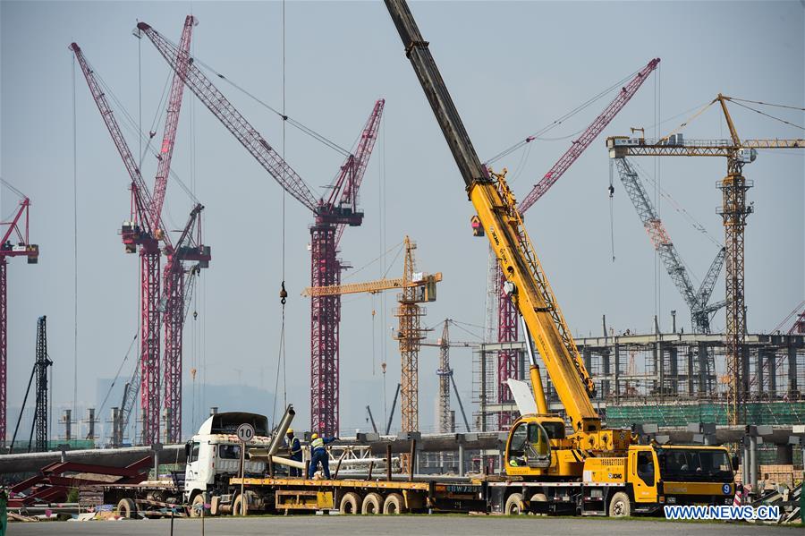 CHINA-GUANGDONG PROVINCE-HONG KONG-ZHUHAI-MACAO BRIDGE-CONSTRUCTION (CN)