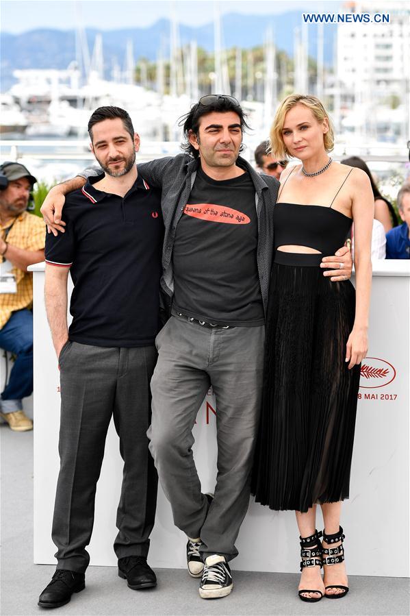 FRANCE-CANNES-70TH CANNES FILM FESTIVAL-IN COMPETITION-IN THE FADE-PHOTOCALL