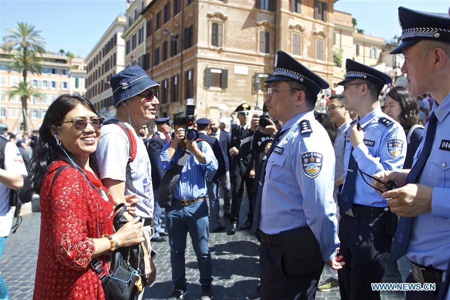 ITALY-ROME-CHINA-POLICE-JOINT PATROLS