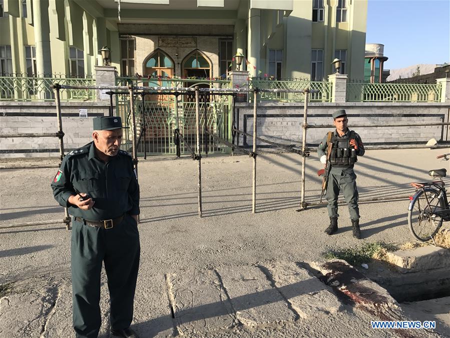 AFGHANISTAN-KABUL-MOSQUE-ATTACK
