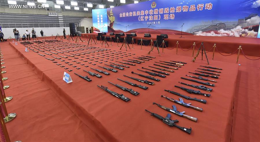 #CHINA-ILLEGAL ARMS-DESTRUCTION (CN*)