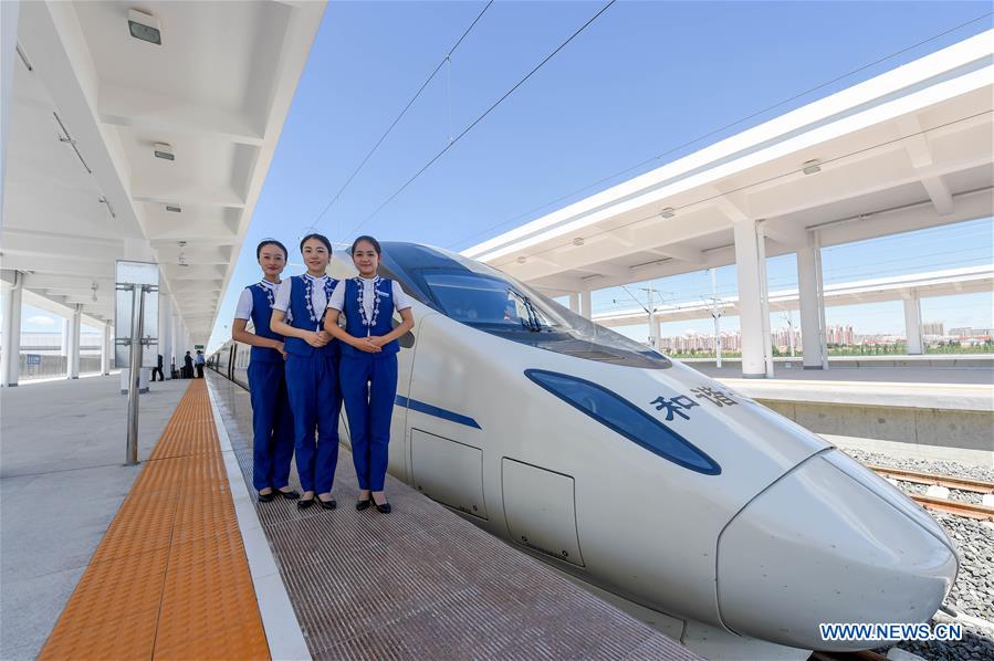 CHINA-INNER MONGOLIA-HIGH SPEED RAILWAY-OPERATION (CN)