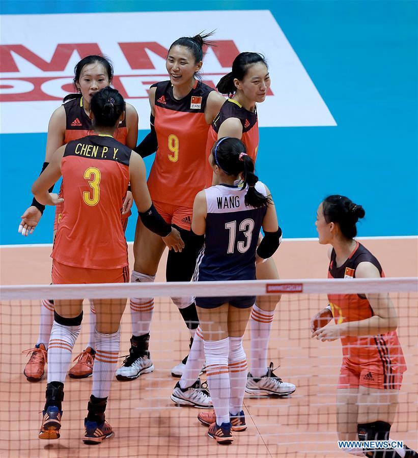 (SP)PHILIPPINES-VOLLEYBALL-ASIAN WOMEN'S VOLLEYBALL-SECOND ROUND