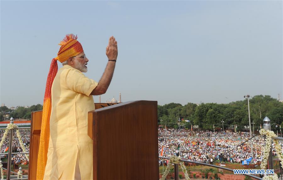 INDIA-NEW DELHI-PM-INDEPENDENCE DAY-SPEECH