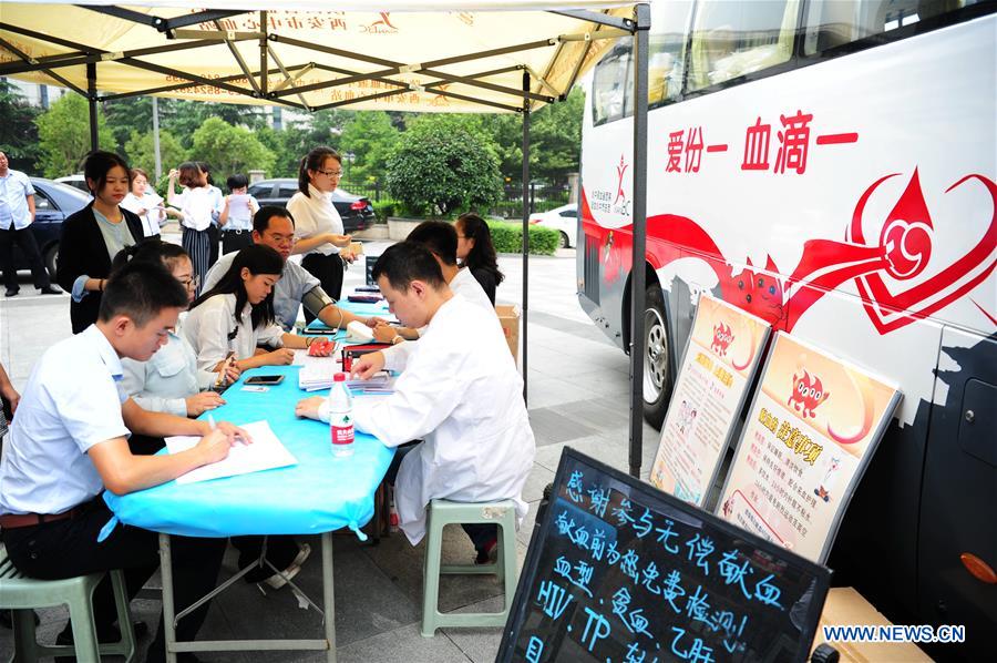 CHINA-XI'AN-BLOOD DONATION (CN)