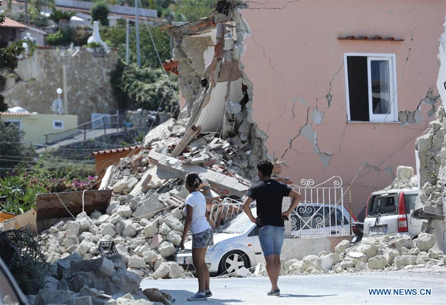 ITALY-ISCHIA-EARTHQUAKE