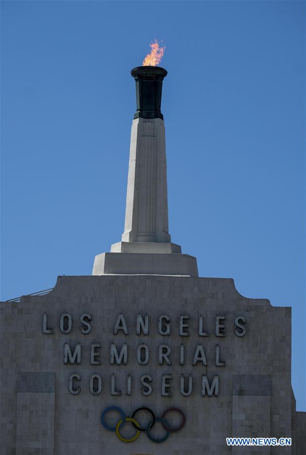 (SP)US-LOS ANGELES-2028 OLYMPIC GAMES-HOST CITY-LOS ANGELES MEMORIAL COLISEUM