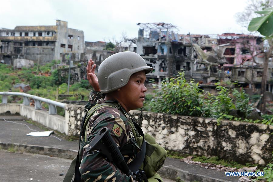 PHILIPPINES-MARAWI-CLEARING UP OPERATIONS