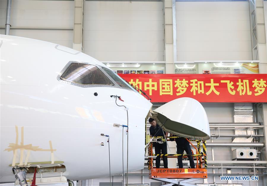 CHINA-SHANGHAI-AIRCRAFT-C919-TEST (CN)