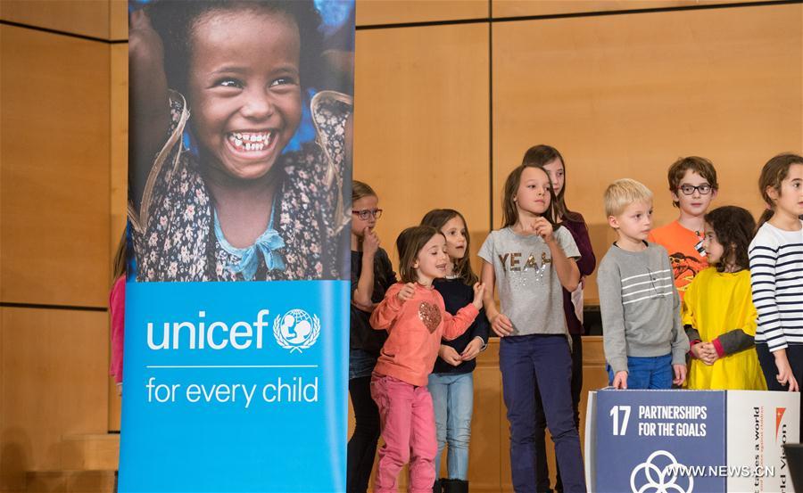 SWITZERLAND-GENEVA-UN-WORLD CHILDREN'S DAY
