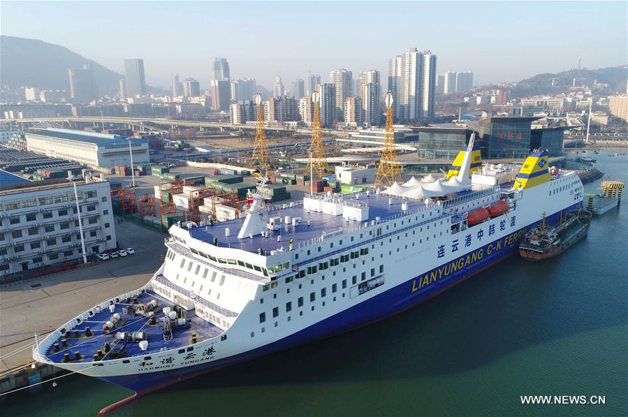 #CHINA-LIANYUNGANG-SOUTH KOREA-SHIP (CN)