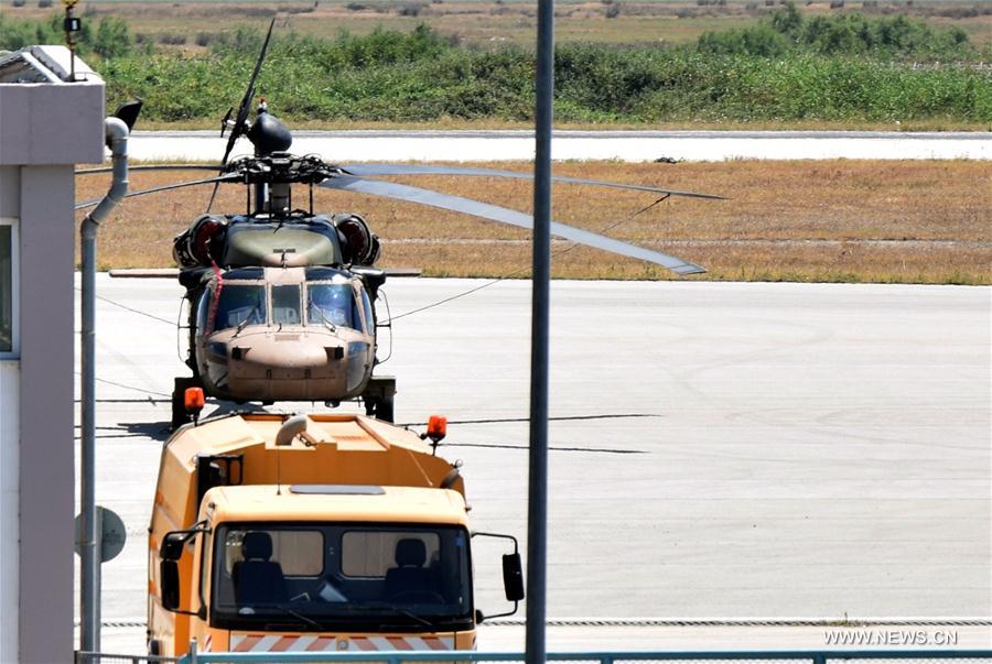 GREECE-ATHENS-TURKISH MILITARY HELICOPTER