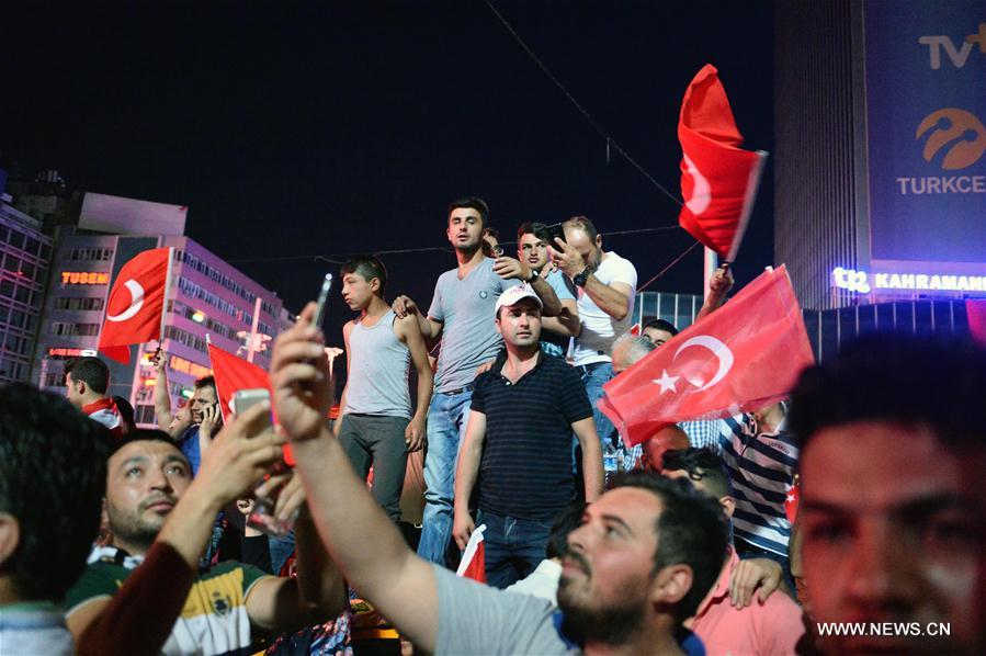 TURKEY-ANKARA-COUP ATTEMPT-PROTEST