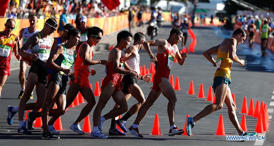 (SP)BRAZIL-RIO DE JANEIRO-MEN'S 20KM RACE WALK