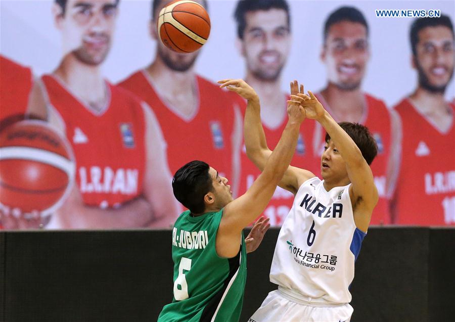 (SP)IRAN-2016 FIBA ASIA CHALLENGE-IRAQ VS SOUTH KOREA