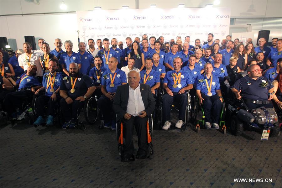 The Greek team won a total of 13 medals at Rio Paralympic Games.