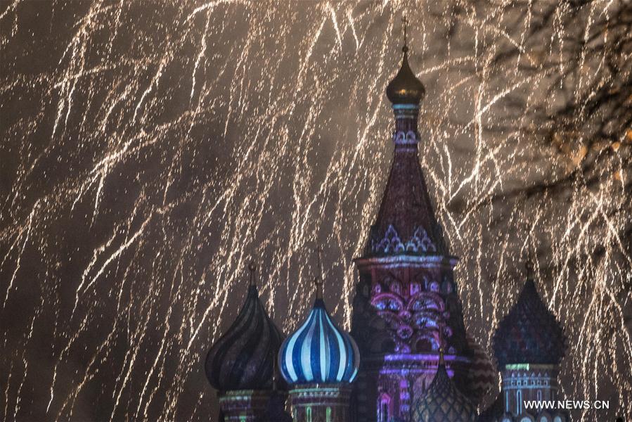 RUSSIA-MOSCOW-NEW YEAR CELEBRATION