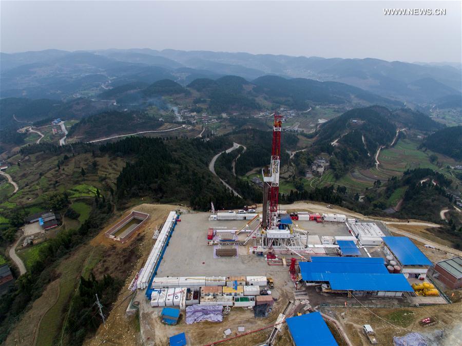 CHINA-CHONGQING-SHALE GAS PROJECT-OUTPUT (CN)