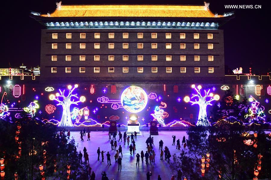 CHINA-SHAANXI-SPRING FESTIVAL-CELEBRATION  (CN)