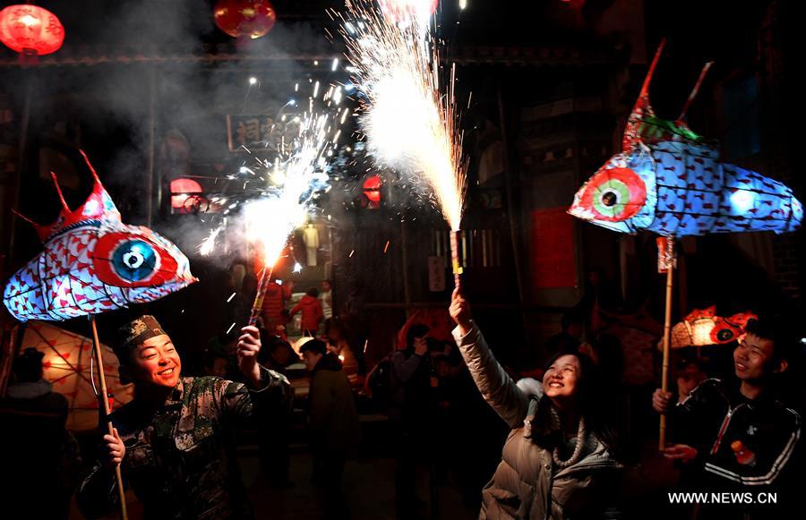 The ritual believed to drive away the evil is performed annually from the 13th to 16th day of the Chinese Lunar New Year.