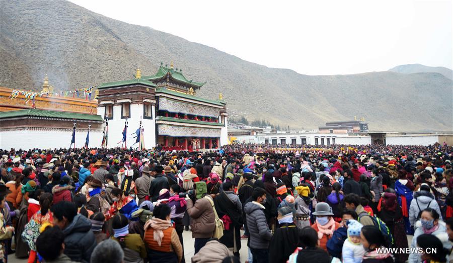 Labrang Monastery is one of six prestigious temples of the Gelug Sect of Tibetan Buddhism