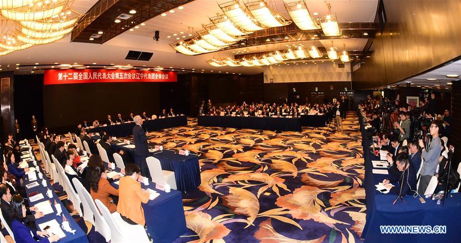 (TWO SESSIONS) CHINA-BEIJING-NPC-LIAONING DELEGATION-PLENARY MEETING-OPEN (CN)