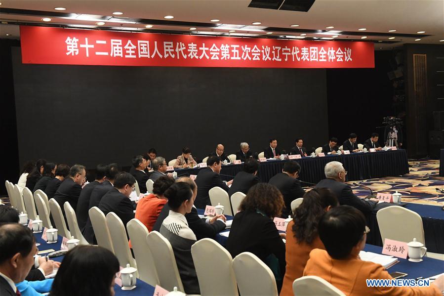 (TWO SESSIONS) CHINA-BEIJING-NPC-LIAONING DELEGATION-PLENARY MEETING-OPEN (CN)