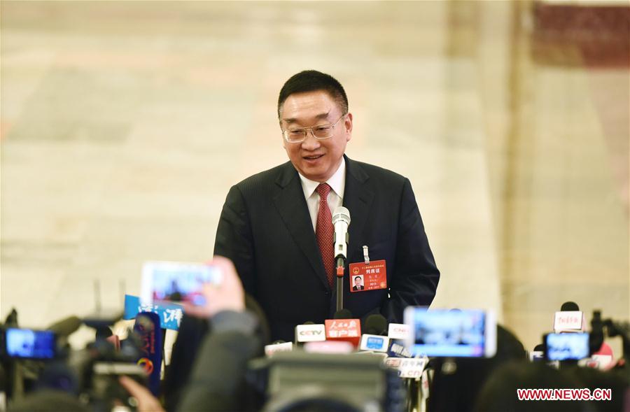 (TWO SESSIONS)CHINA-BEIJING-NPC-MINISTERS-INTERVIEW (CN)