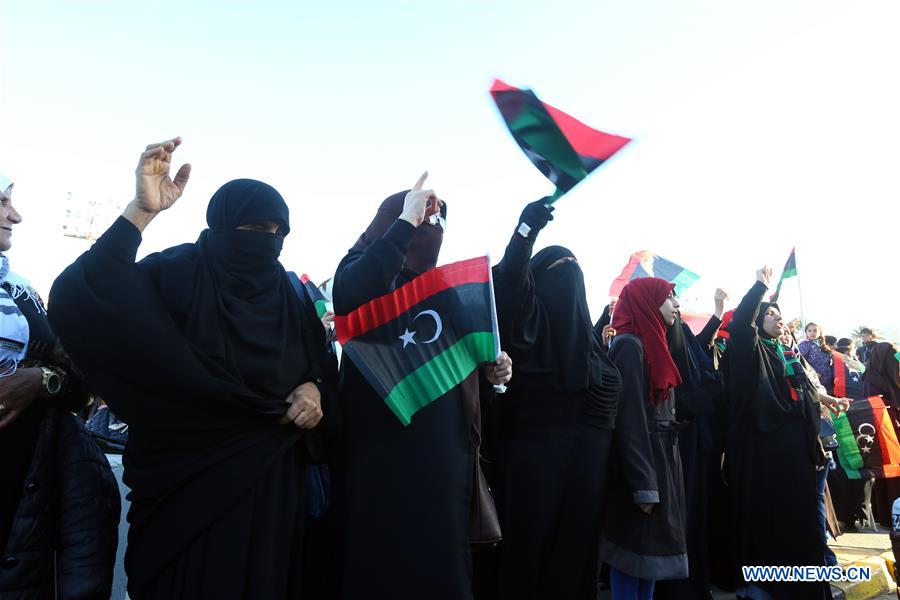 LIBYA-TRIPOLI-DEMONSTRATION