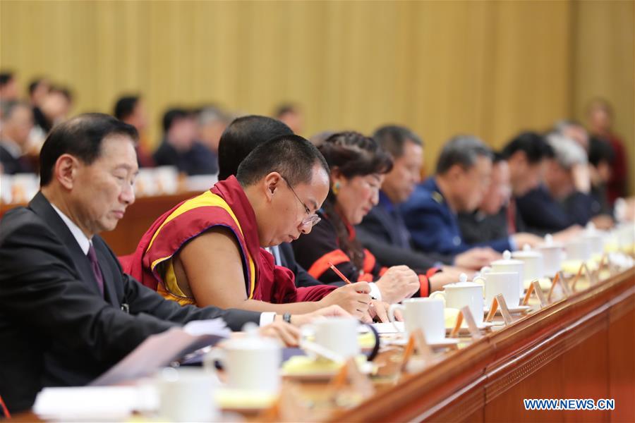 (TWO SESSIONS)CHINA-BEIJING-CPPCC-FOURTH PLENARY MEETING-11TH PANCHEN LAMA (CN)
