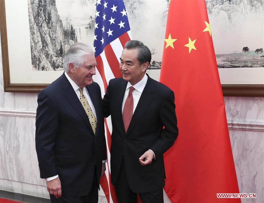 CHINA-BEIJING-U.S. SECRETARY OF STATE-MEETING (CN)