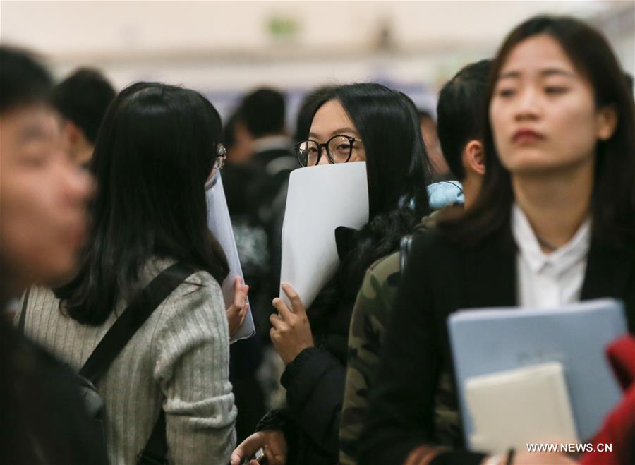 The recruitment fair provided nearly 10,000 vacancies for job seekers