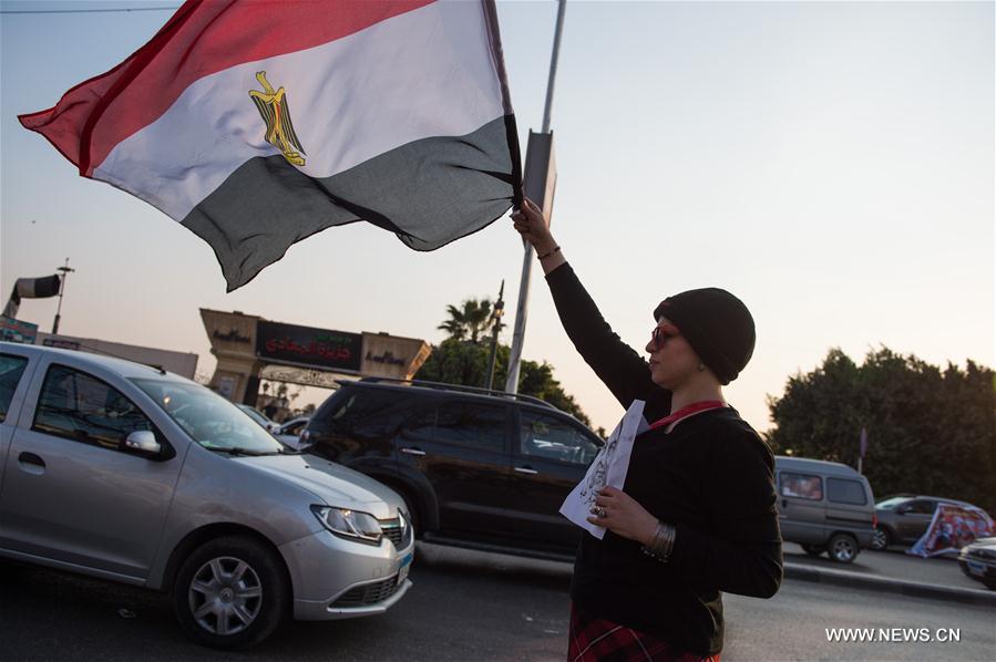 Dozens of supporters of Egypt's former President Hosni Mubarak held a gathering outside the hospital where he has been held. 