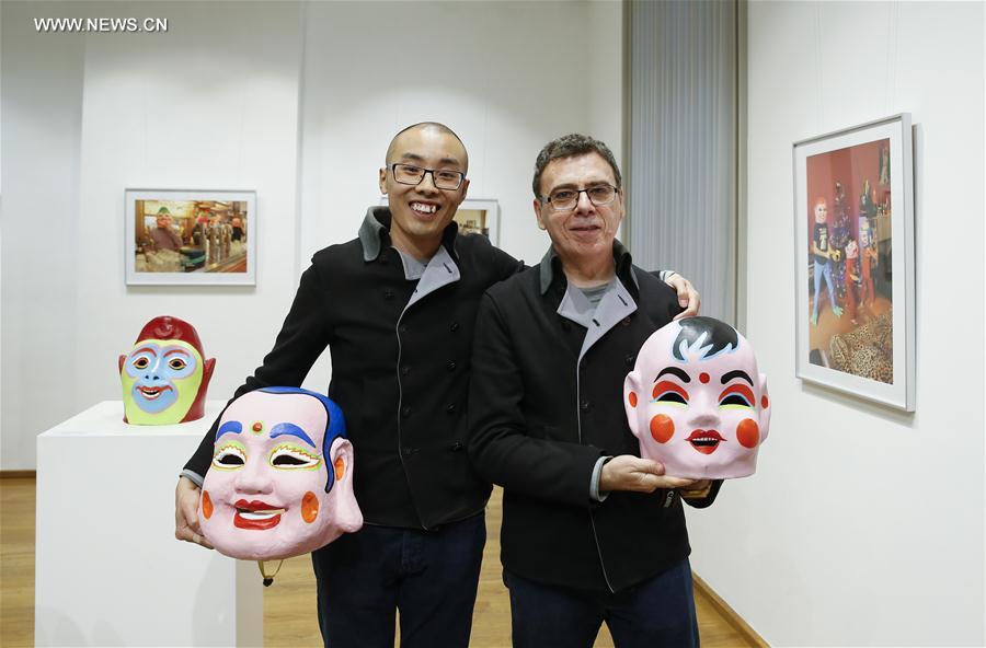 BELGIUM-BRUSSELS-EXHIBITION-"CHINESE HAPPY HEADS IN BRUSSELS"