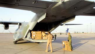 Czech sends packages of relief aid to Syria