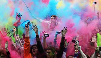 Color festival kicks off in Russia