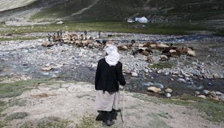 Pic story: People inhabit Wakhan Corridor in NW China's Xinjiang