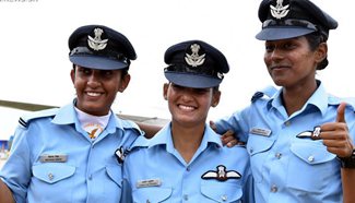 India inducts 1st batch of 3 women pilots