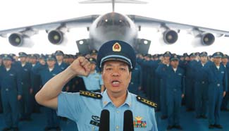 Chinese large freighter plane enters military service