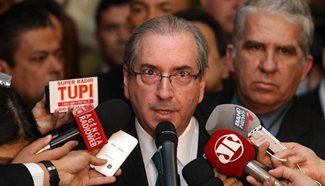Suspended Brazilian President of Chamber of Deputies formally resigns