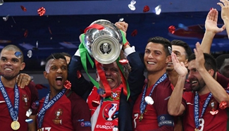 Ronaldo-less Portugal beat hosts France 1-0 to win Euro 2016 title