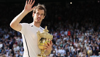 Murray claims second Wimbledon title