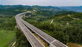 Highway linking Baiyun, Qianxi opens in SW China