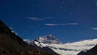 In pics: night sky of Mount Everest