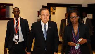 Ugandan president, UN chief call for no more fighting in South Sudan